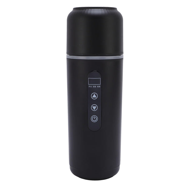 Luocute 500ml Portable 12V/24V Electric Kettle, Quick Heating, Black DEMO