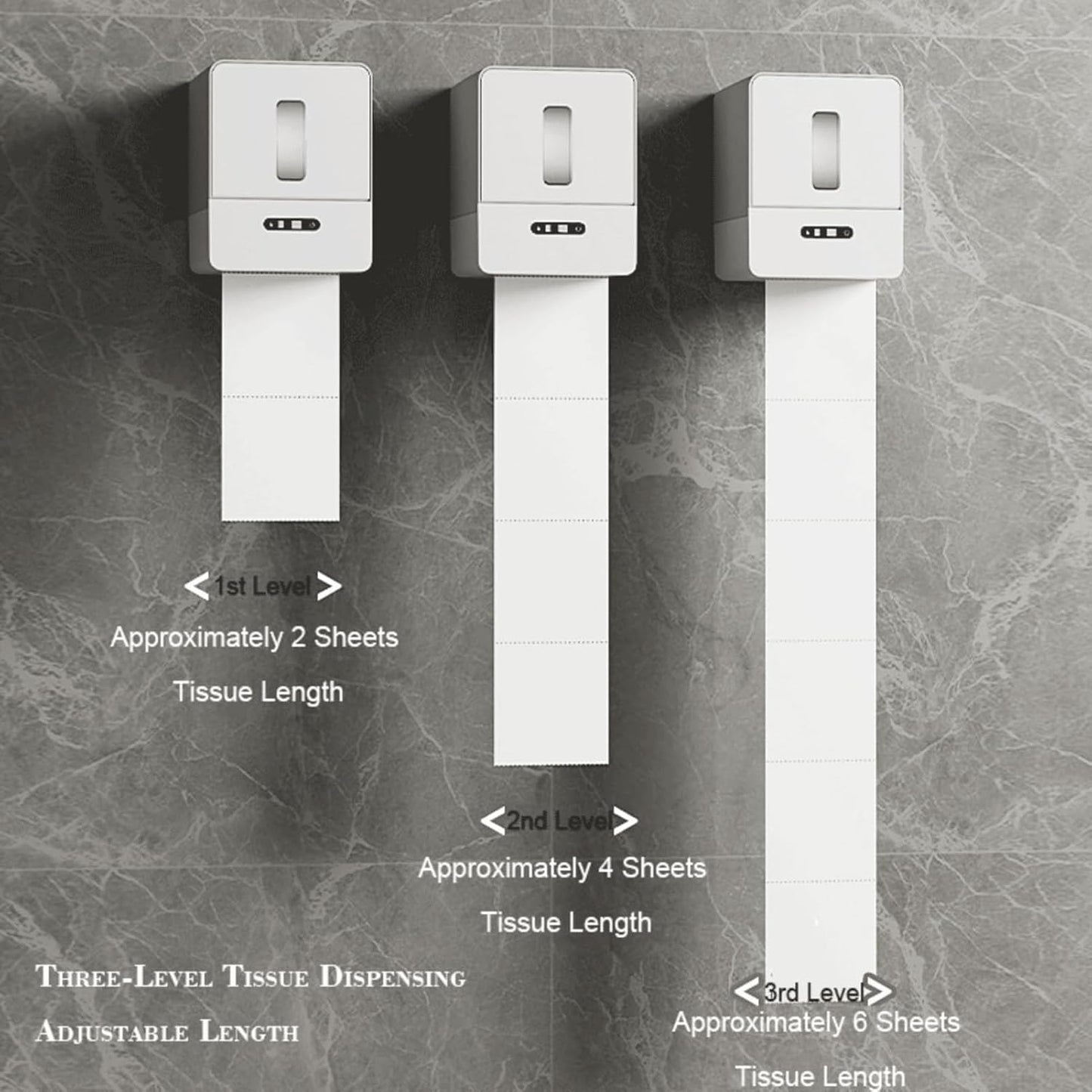 Jectse Touchless Automatic Paper Towel Dispenser with 3-Stage Separation DEMO