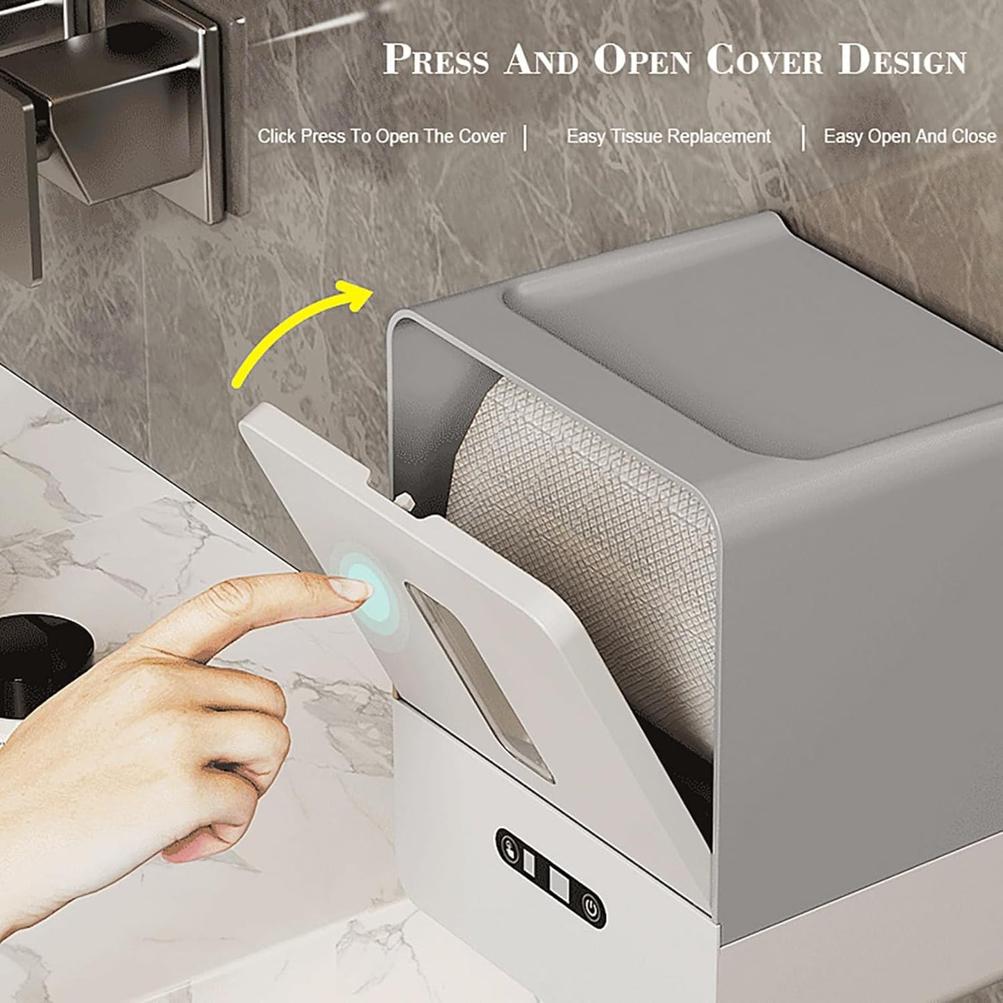 Jectse Touchless Automatic Paper Towel Dispenser with 3-Stage Separation DEMO