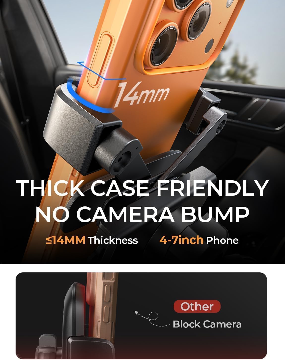 AINOPE Gravity Accessories Air Vent Car Phone Holder Mount Adjustable DEMO