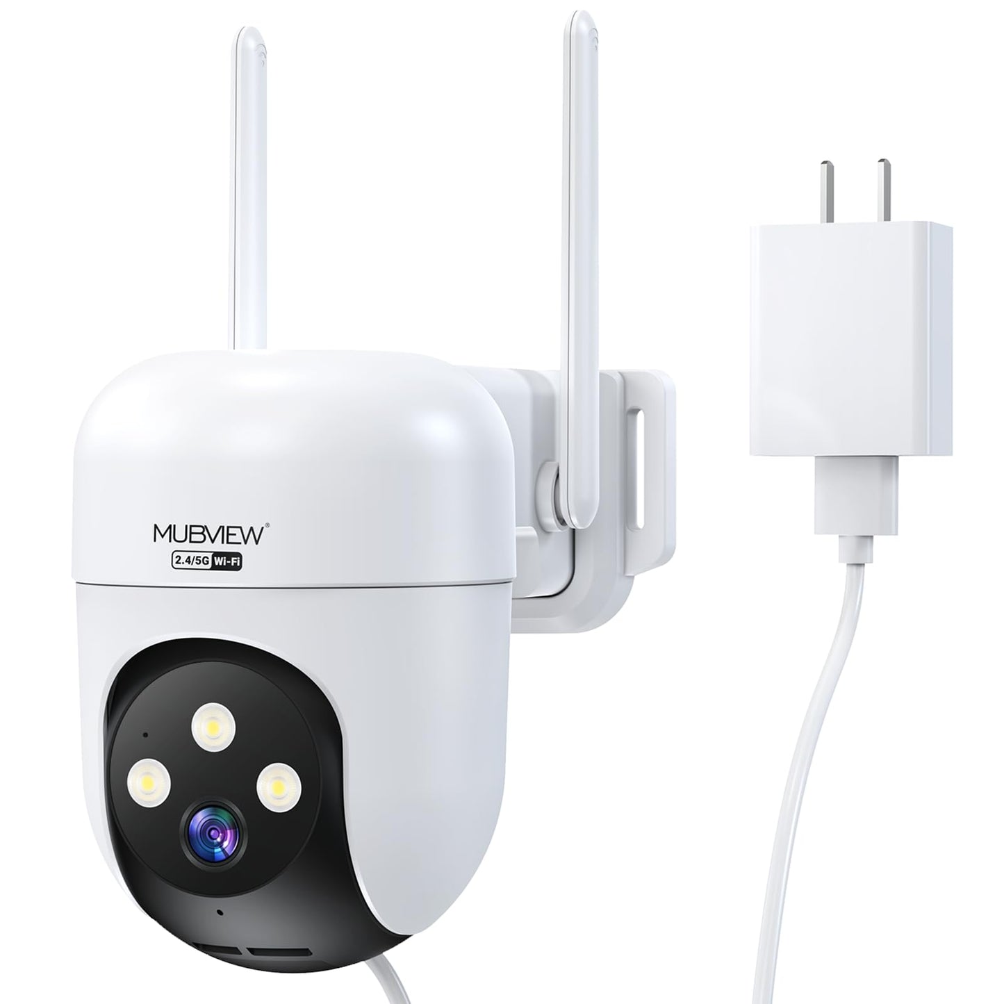 MUBVIEW 360° Wired Outdoor Security Camera Bullet Surveillance System, DEMO