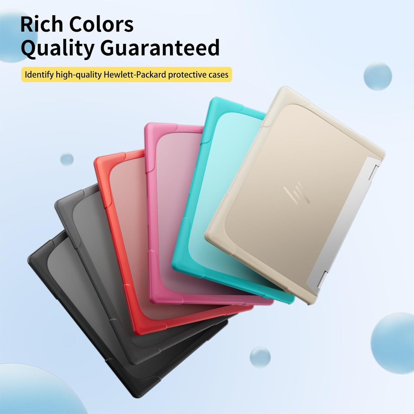 Jarttarn Gray Hard Case Shells Protective Laptop Cover for HP Envy X360-14 DEMO