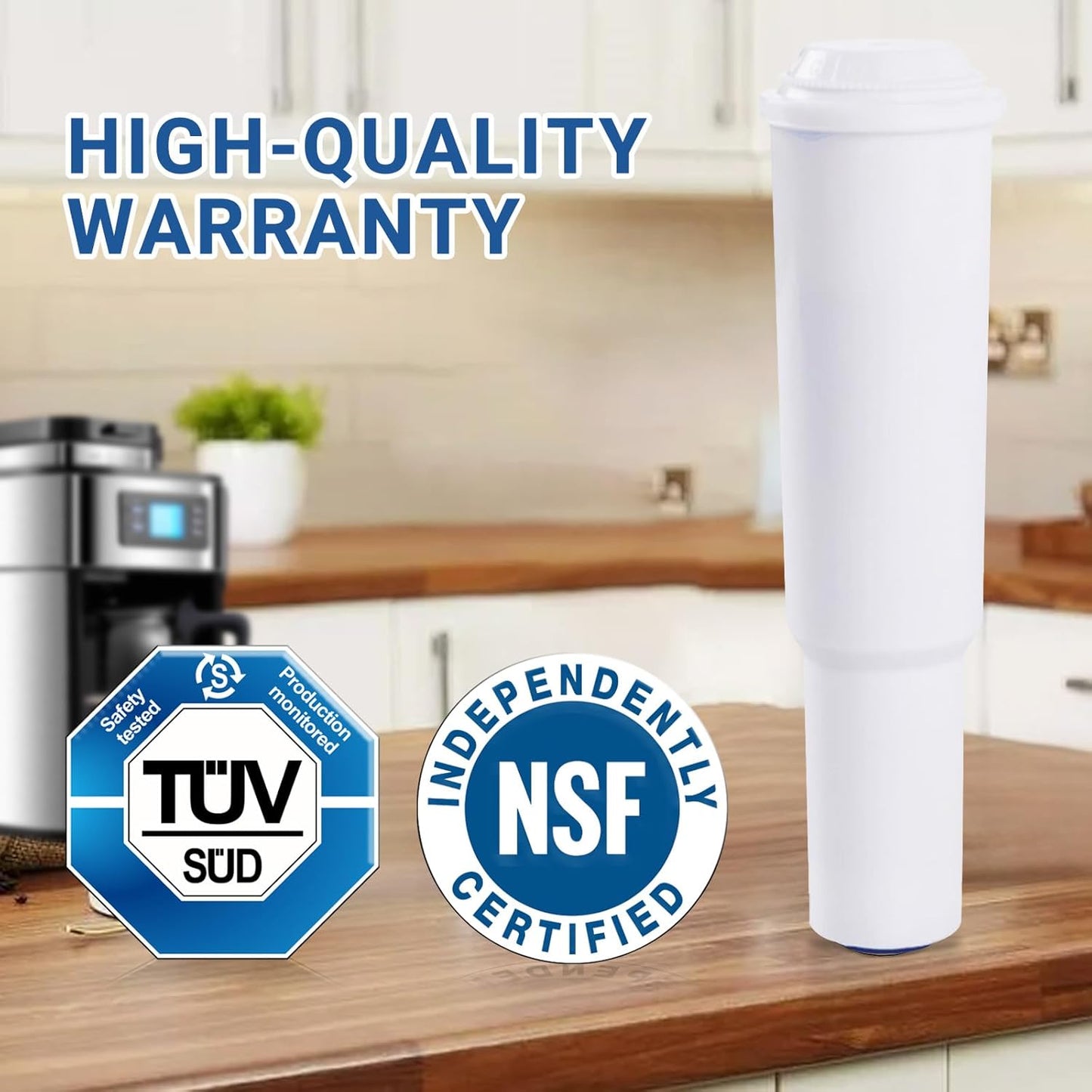 IZSOHHOME Replacement Coffee Machine Filters for Jura Clearyl White DEMO