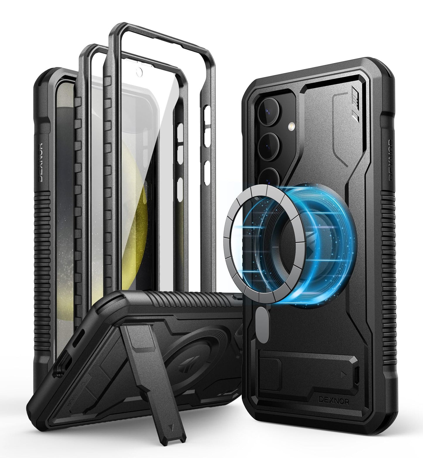 Dexnor Magnetic Basic Cases Case for Samsung Galaxy S24 Plus with DEMO
