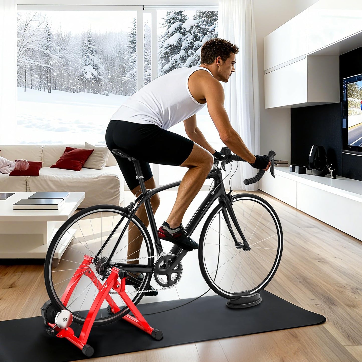 Sportneer Magnetic Bicycle Trainers for 26-28" & 700C Wheels Adjustable DEMO