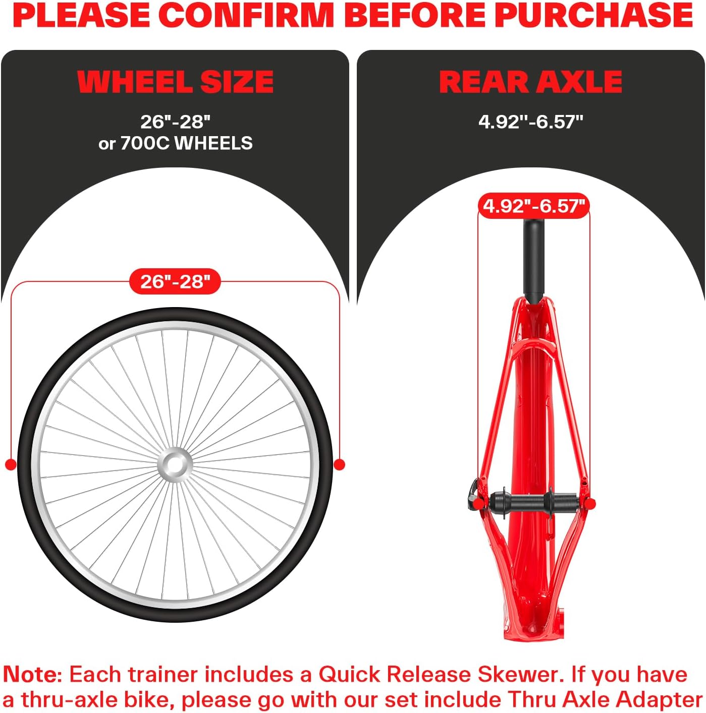 Sportneer Magnetic Bicycle Trainers for 26-28" & 700C Wheels Adjustable DEMO