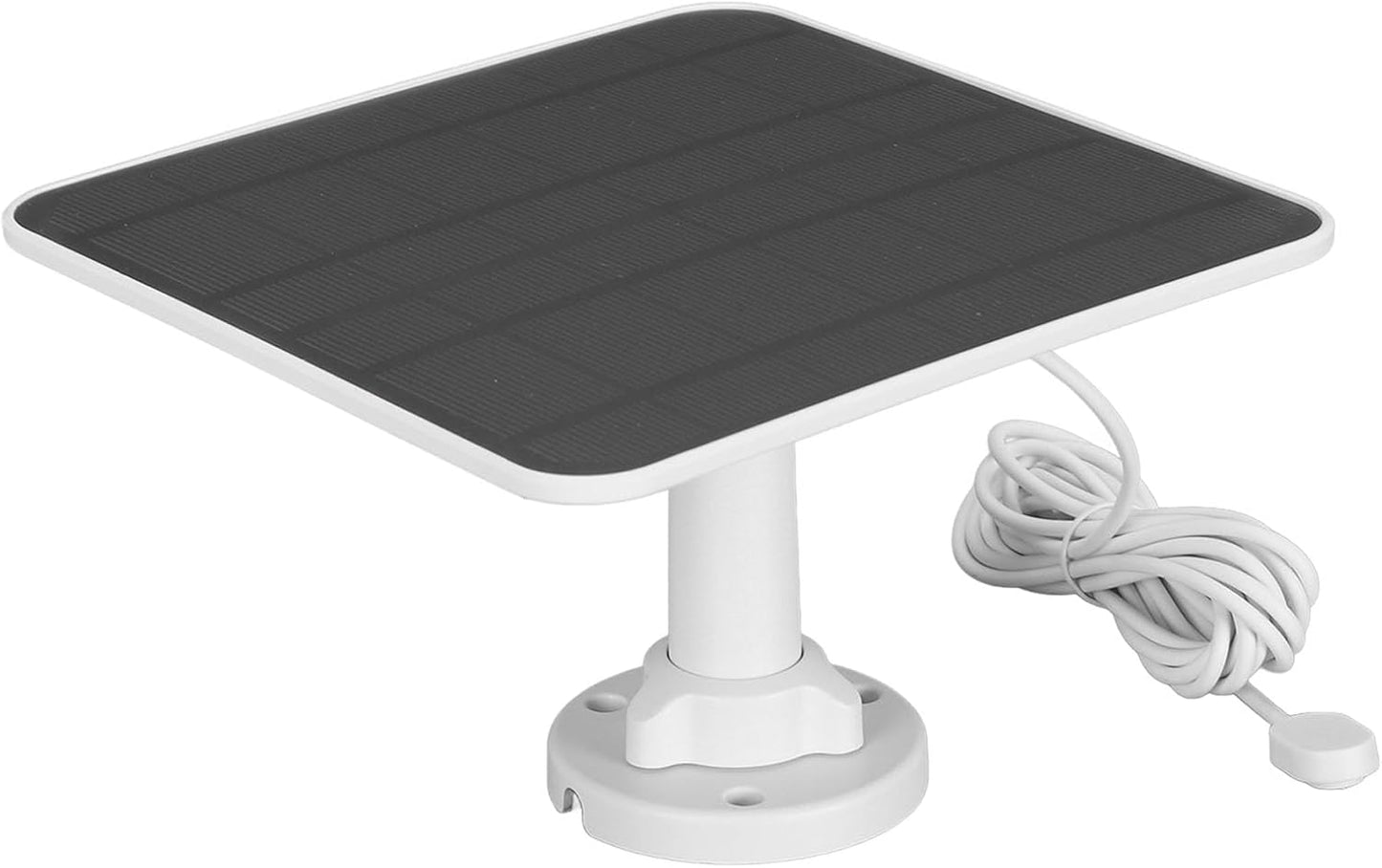 Eulbevoli Solar Panel Charger 6W 5V Monocrystalline Silicon Security Camera NEW