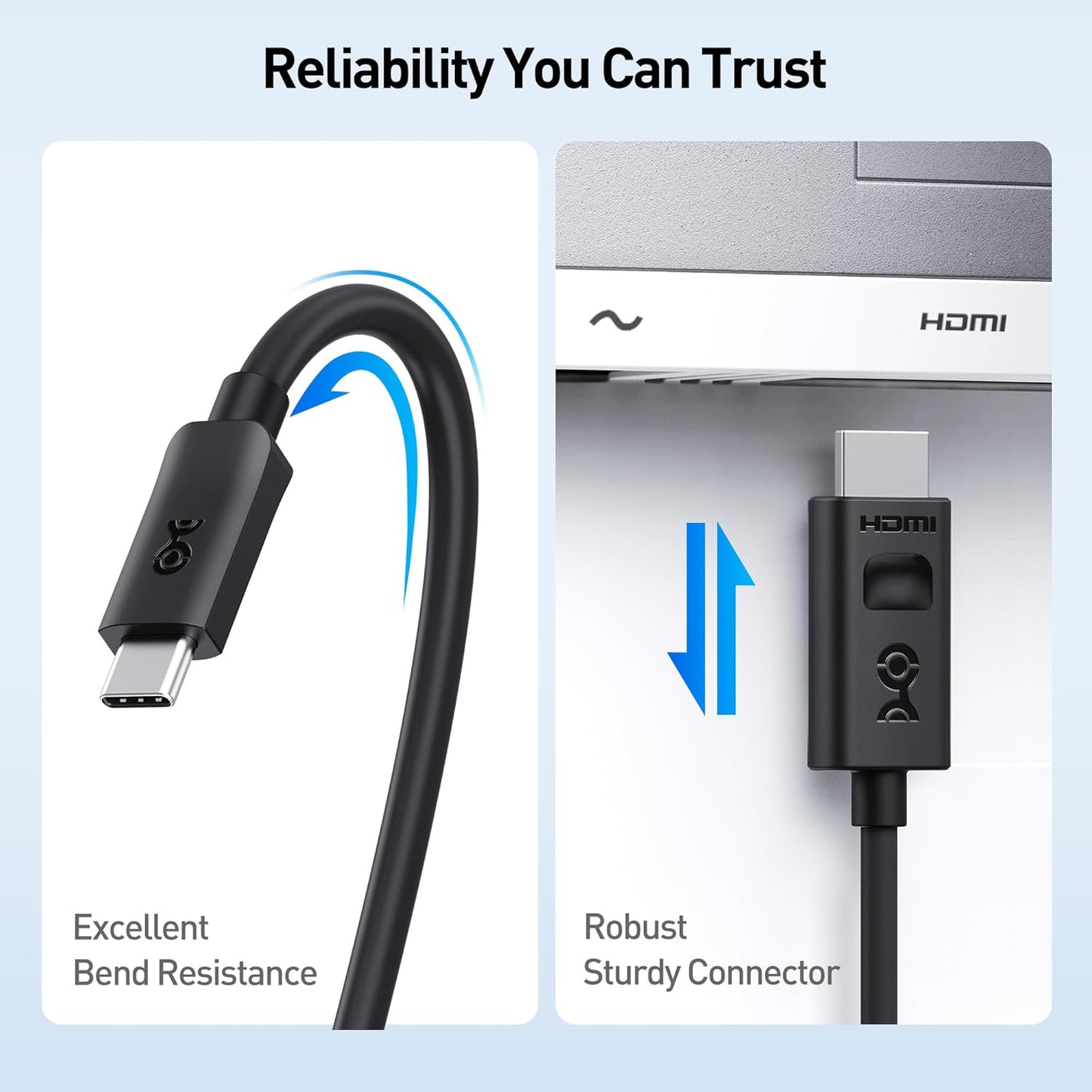 Cable Matters USB-C to HDMI 2.1 Adapter - 4K 240Hz Output, 1.8m Length, DEMO