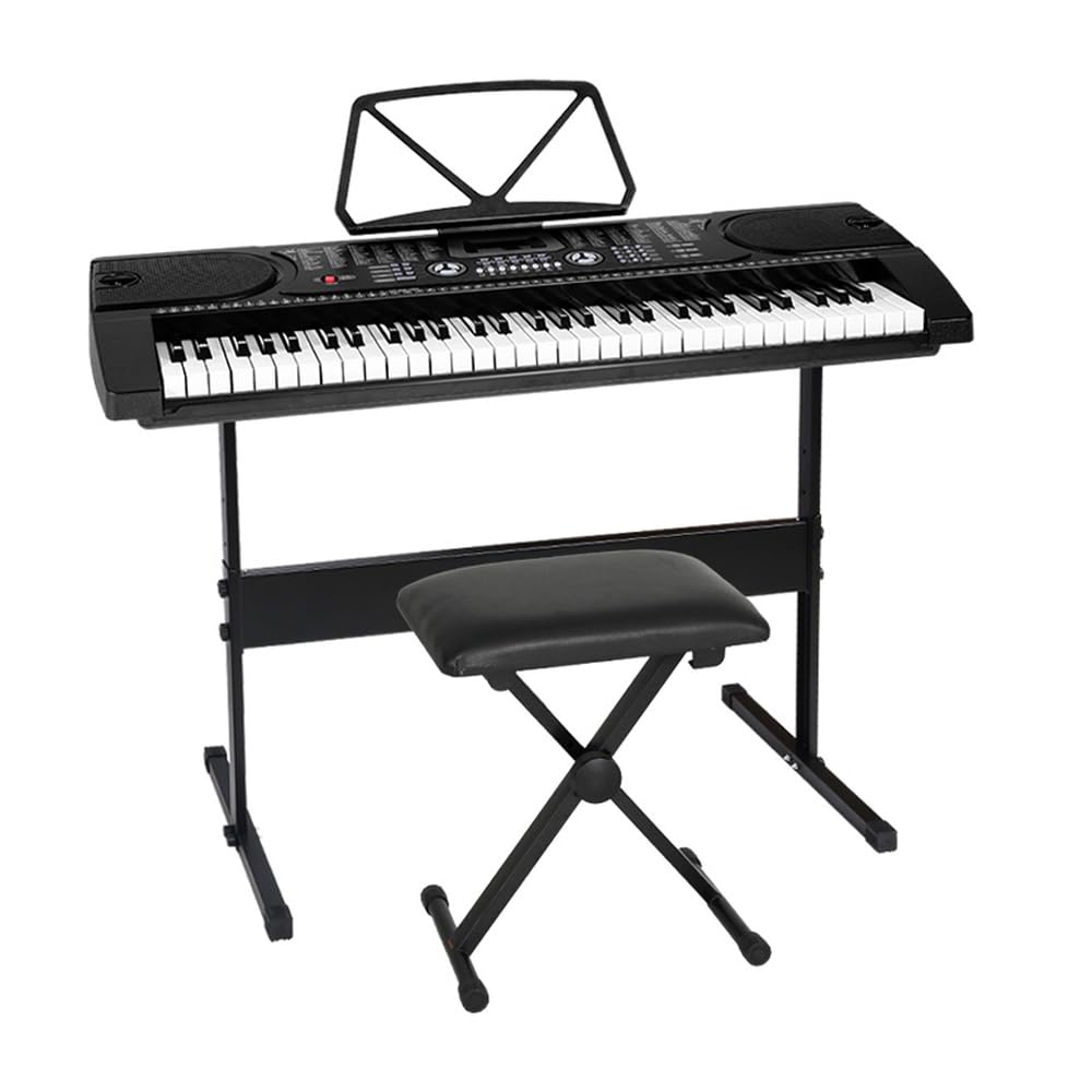 ALBA Portable Digital Keyboard 61 Keys Arranger Black Size 86cm(L) x DEMO
