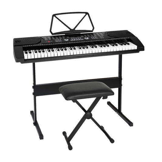 ALBA Portable Digital Keyboard 61 Keys Arranger Black Size 86cm(L) x DEMO
