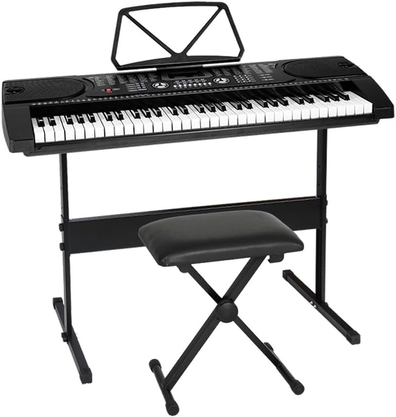 ALBA Portable Digital Keyboard 61 Keys Arranger Black Size 86cm(L) x DEMO