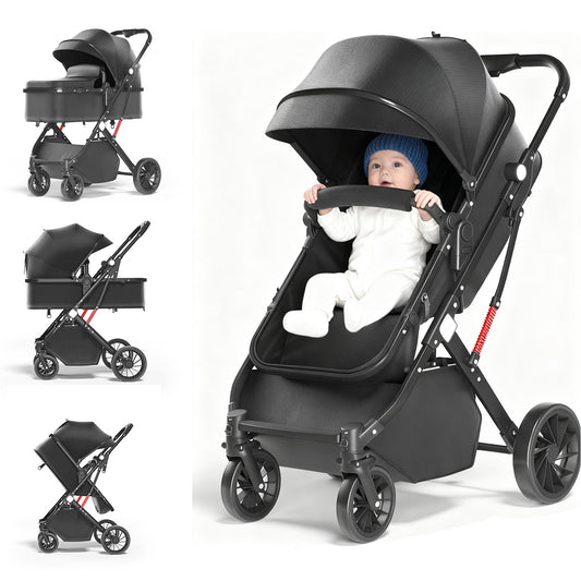 Tilpes Lightweight Buggies Aluminium Alloy Buggy Pram for Newborn to DEMO