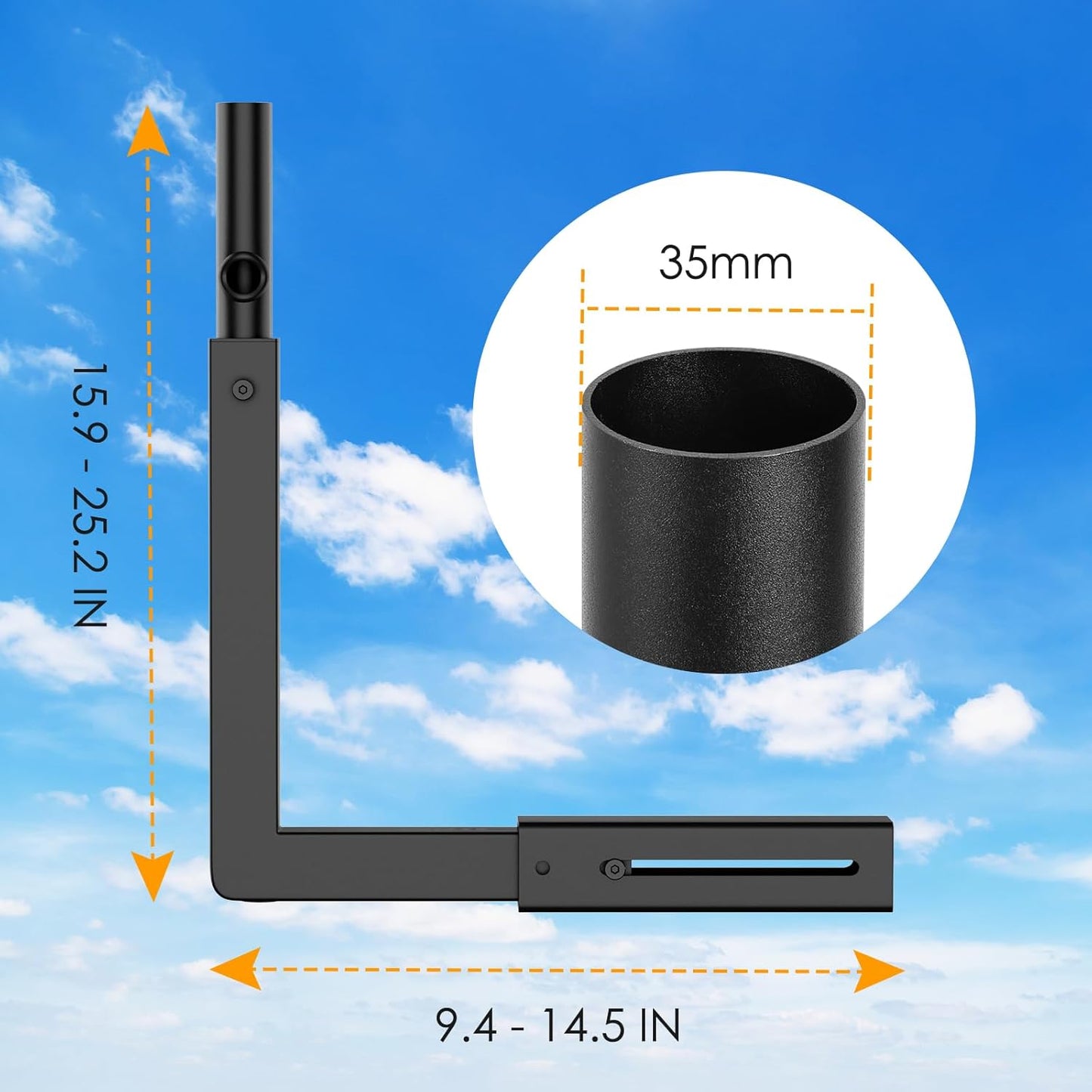Bloazzup Adjustable Mounting Accessories Starlink Wall Mount Gen 3 DEMO