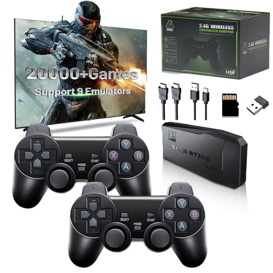 Bewinner Wireless Retro Game Console 20,000+ Games 9 Emulators Handheld DEMO