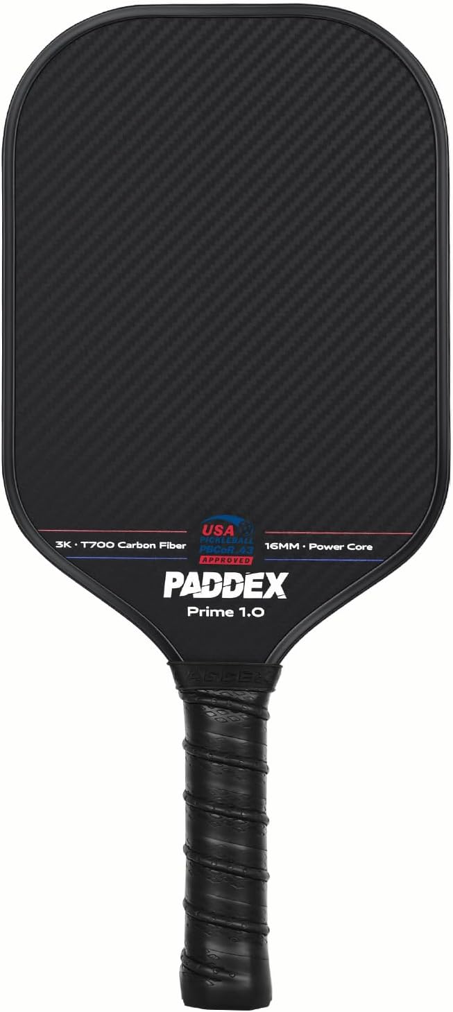 PADDEX Carbon Paddles Fiber Pickleball Paddle USAPA Approved 16.5 inches x DEMO
