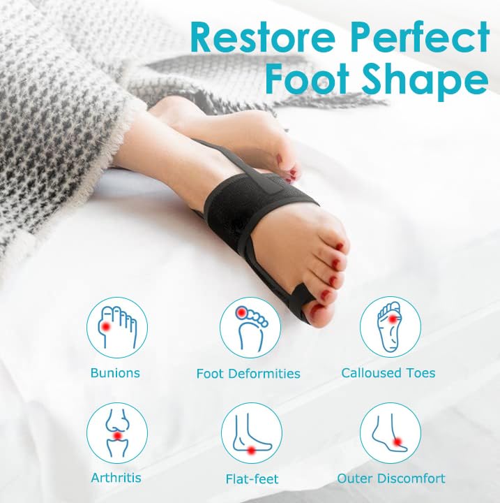 VISOOP Toe Straighteners Bunion Corrector Alignment Bar Support Device in DEMO