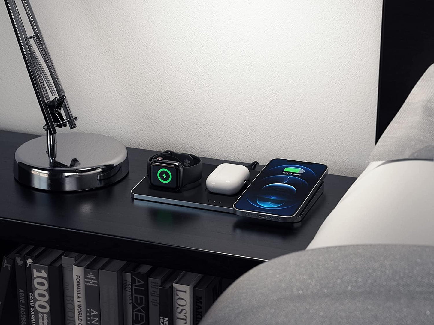 Satechi Trio Wireless Charging Station - Qi Certified Induction Charger DEMO