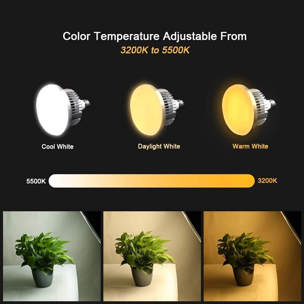 abeststudio Dimmable Soft Boxes LED Softbox Lighting Kit, 2 x 85W, DEMO