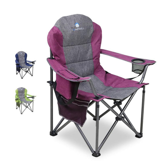 Northroad Oversized Chairs Portable Camping Chair Padded Outdoor Folding DEMO