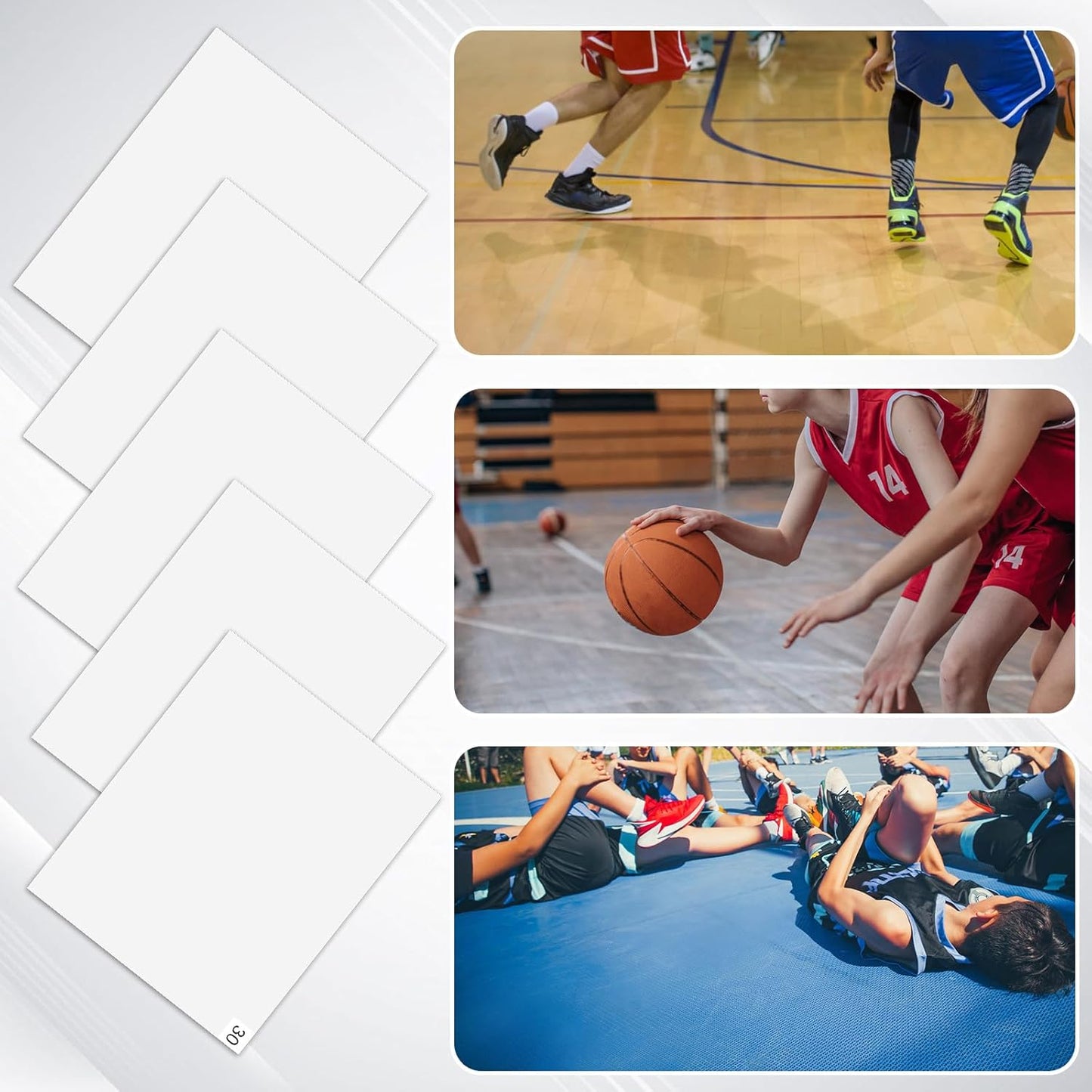 PEUTIER Sticky Adhesive Walk-Off Mat Replacement Transparent Size 45 x 38 cm NEW
