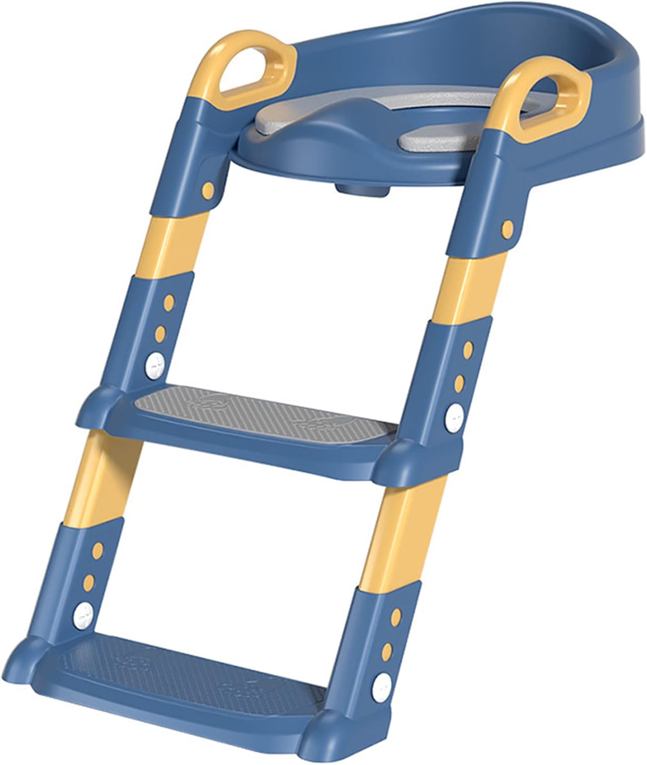 STEUGO Potty Seats Training Toilet Seat with Step Stool Ladder for Kids Blue NEW