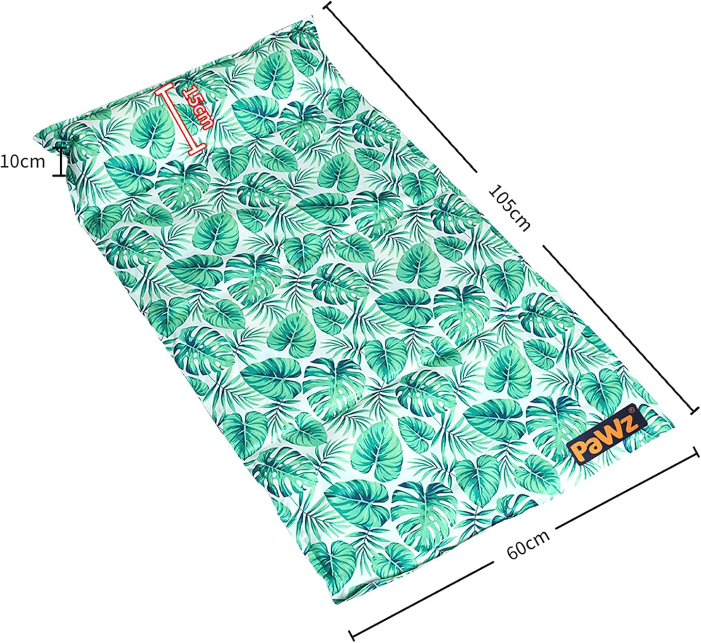 PAWZ Pet Bed Mats Cooling Mat Gel Bed Pillow Self-Cooling Pad Green Size DEMO