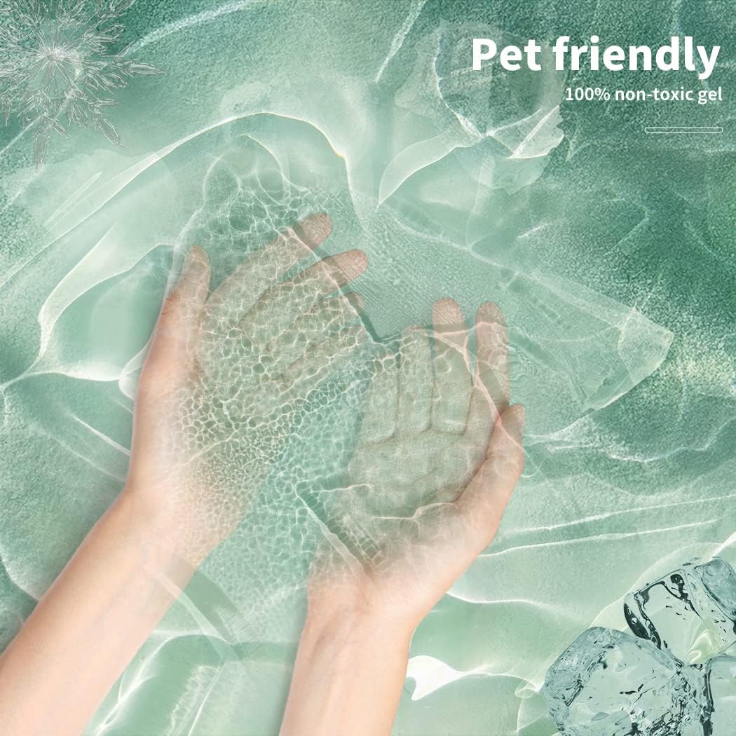 PAWZ Pet Bed Mats Cooling Mat Gel Bed Pillow Self-Cooling Pad Green Size DEMO