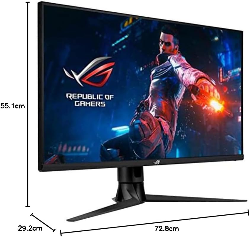 ASUS ROG Monitors Swift PG329Q 32 Inch WQHD 2560x1440 Fast IPS 175Hz Gaming NEW