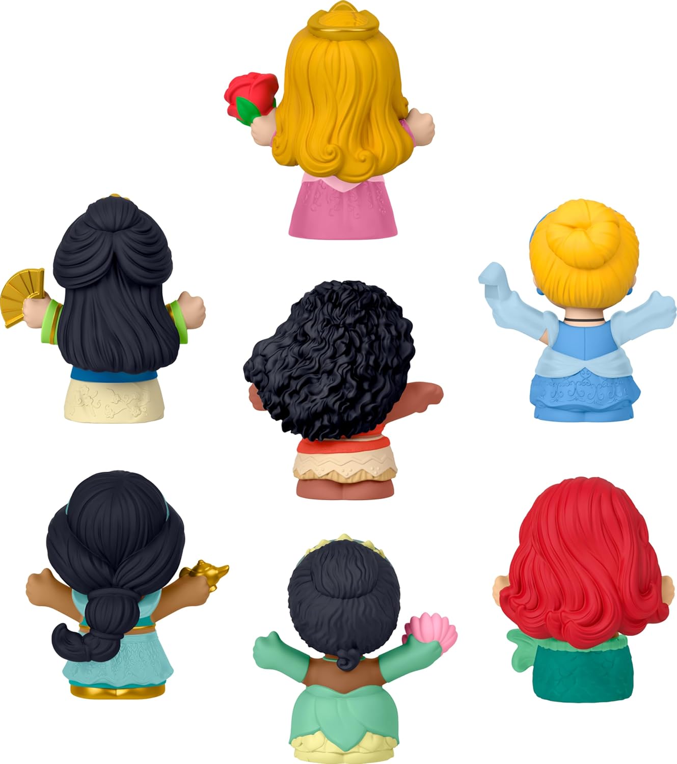 Little People Disney Princess Playsets Multicolor Character Figures Small NEW