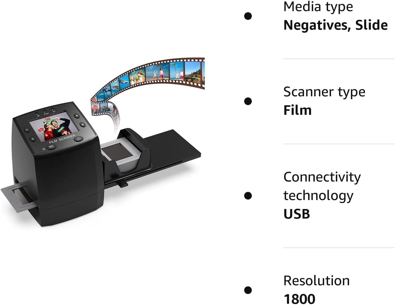 DIGITNOW Film Scanner Converts 35mm Negatives & Slides to Digital JPEGs DEMO