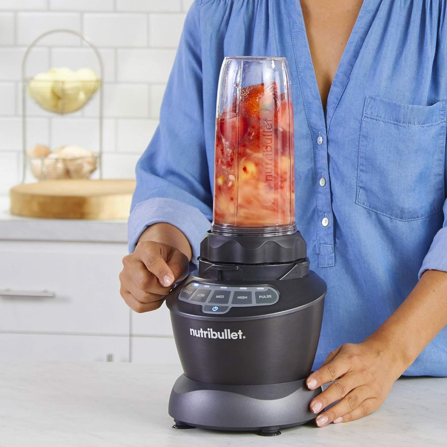 NutriBullet 1200W Jug Blenders Powerful Jug Blender Smoothie Maker Combo DEMO