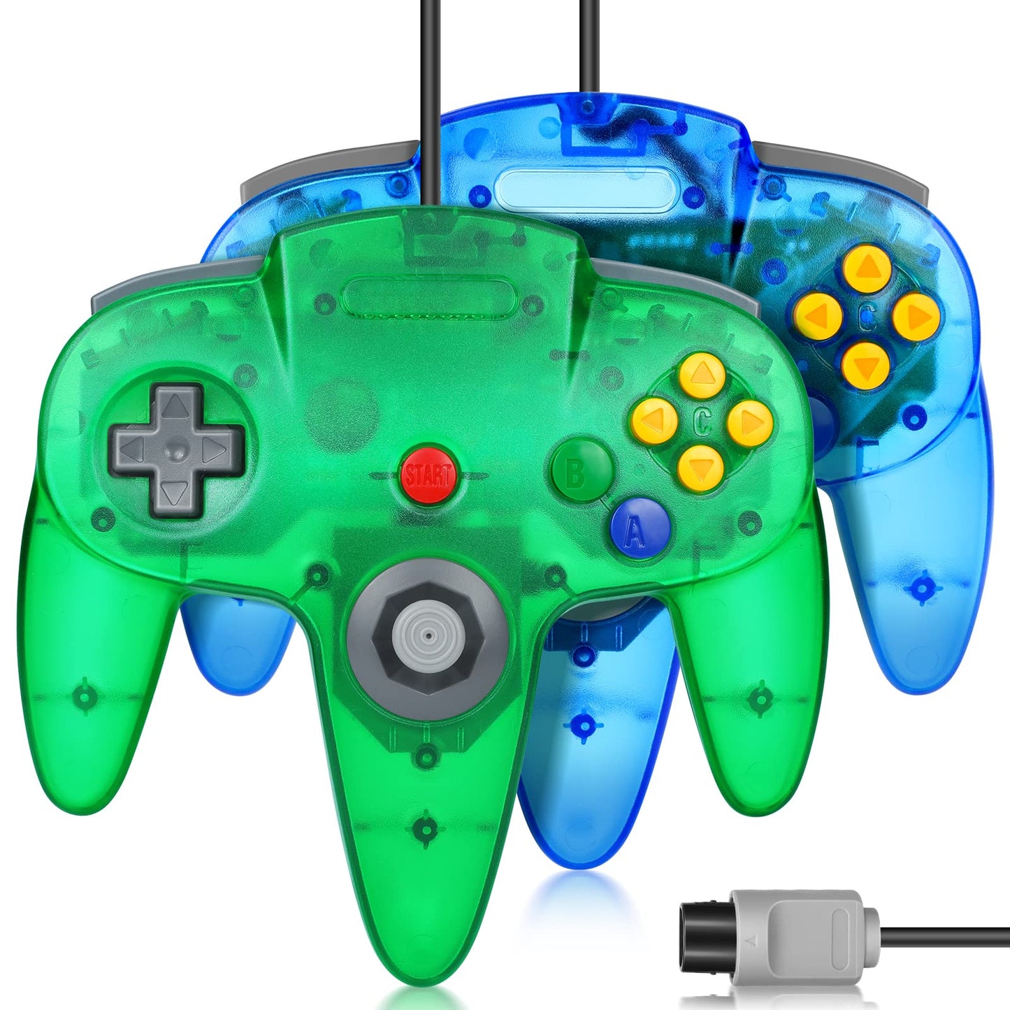 FISUPER Classic N64 Game Controller Gamepad Joystick Wired Accessories DEMO
