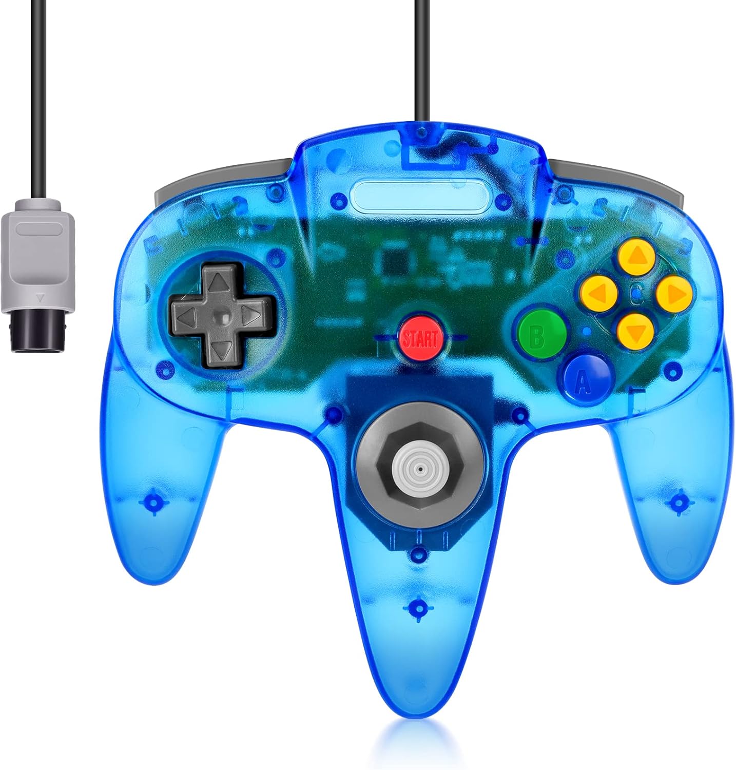 FISUPER Classic N64 Game Controller Gamepad Joystick Wired Accessories DEMO