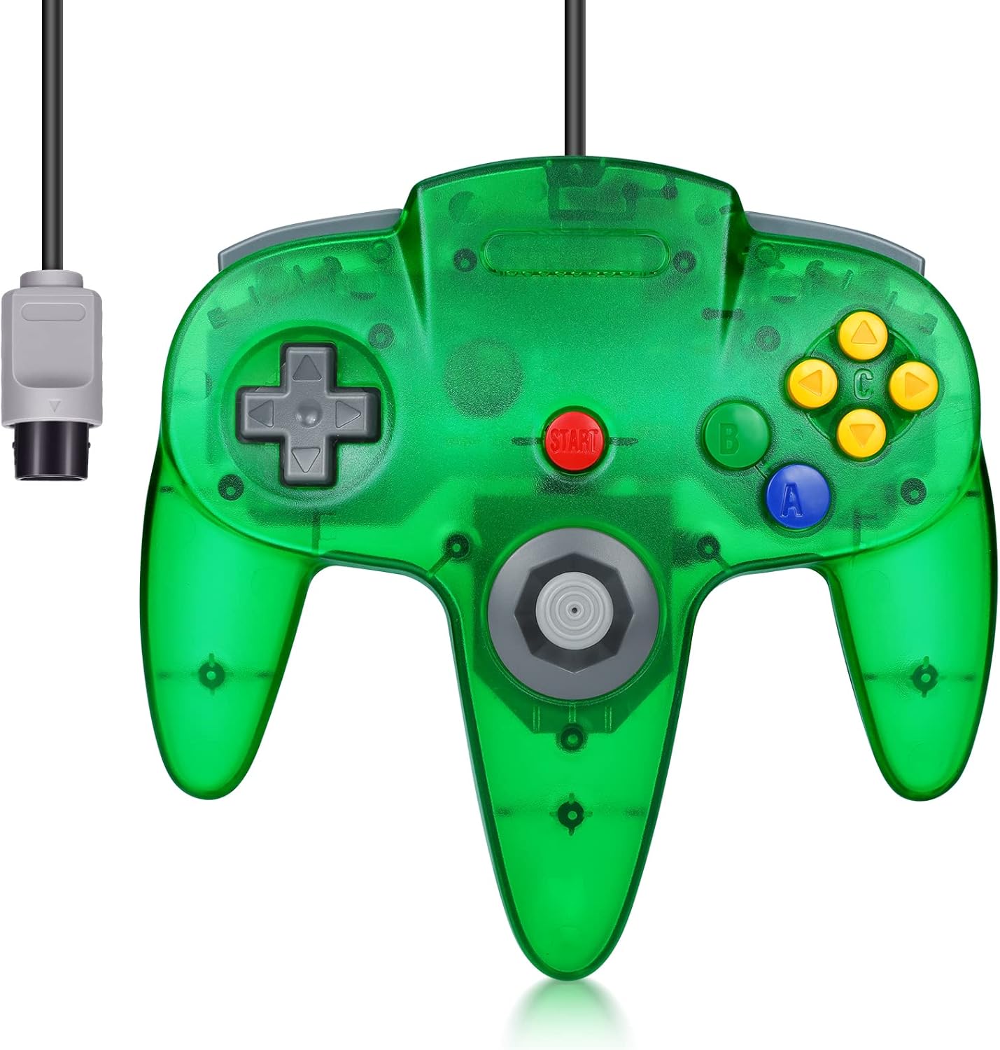 FISUPER Classic N64 Game Controller Gamepad Joystick Wired Accessories DEMO