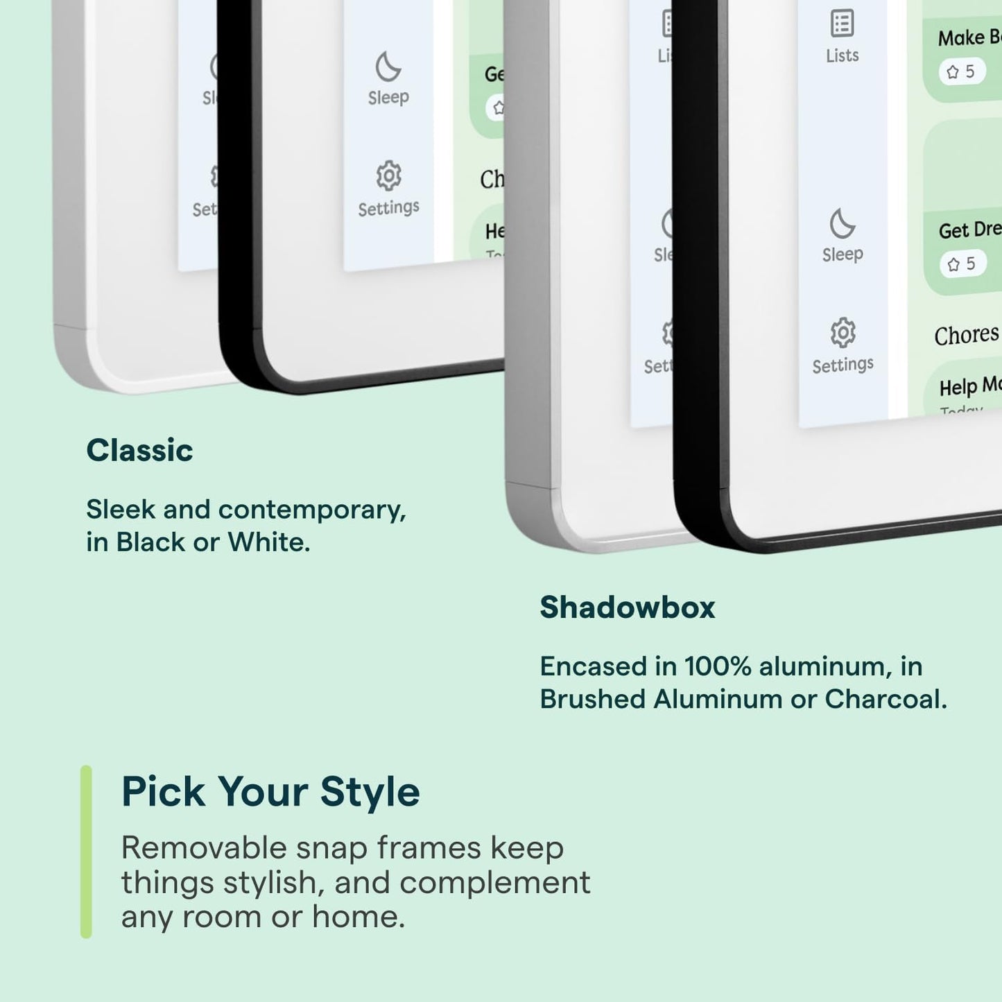 Skylight Smart Digital Calendar & Chore Chart Family Organizer Wall Planner DEMO