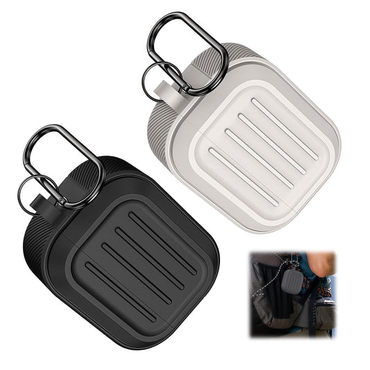 Shingidea Shock Resistant Silicone AirPods 3 Protective Cases Black Beige DEMO
