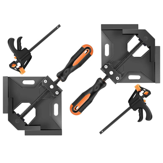 Ssumght 90 Degree Corner Clamps for Woodworking Jigs White Workholding DEMO