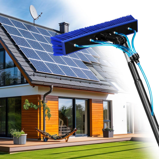 Winsun Window Solar Panel Cleaning Kit 10m Length Washing Cleaner Equipment DEMO