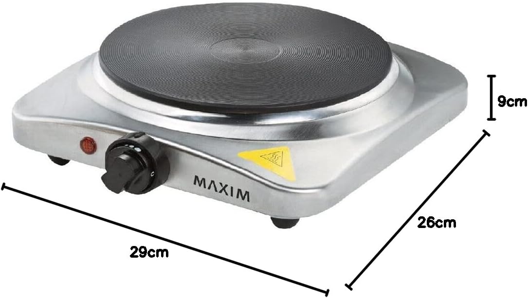 Portable Cast Iron Electric Countertop Cooktop Single Burner Stove for DEMO