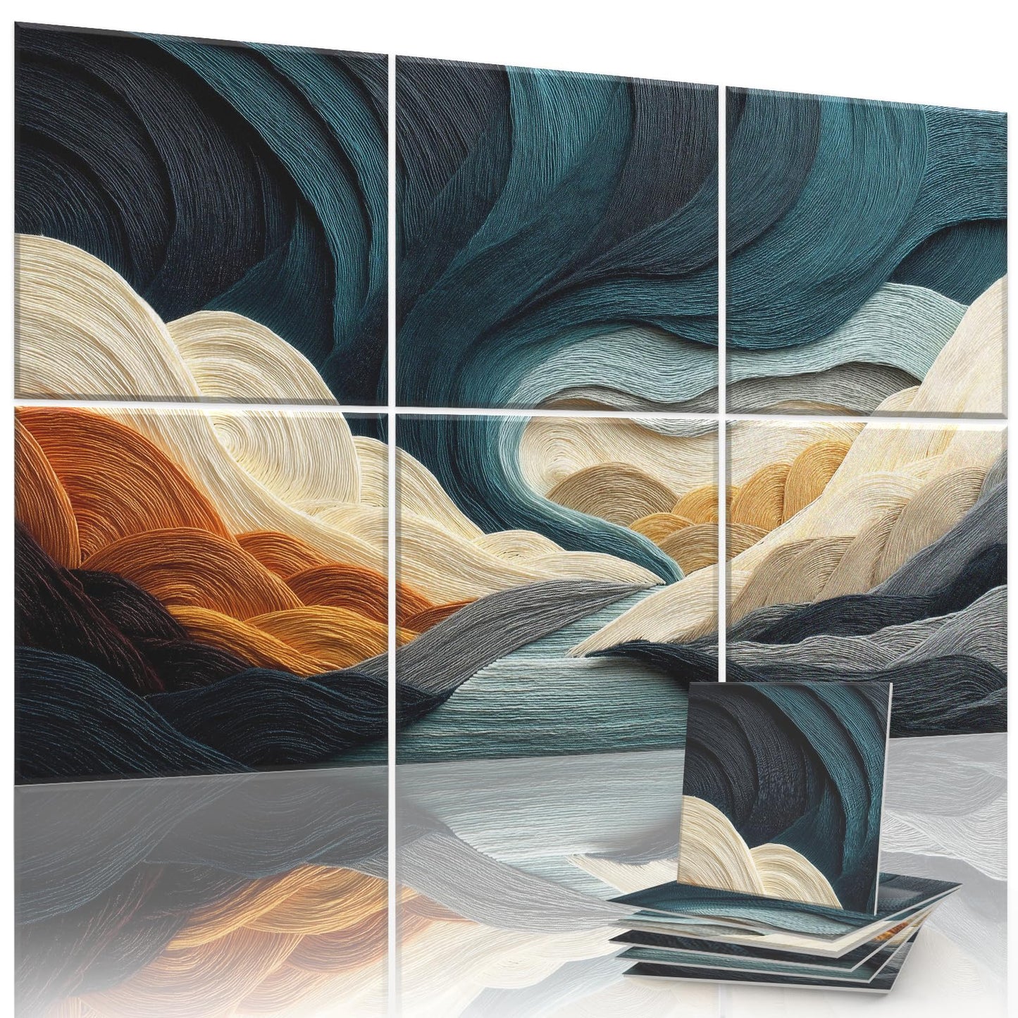 JaneTech Acoustic Wall Panels Soundproof Room Treatment Fiberfield Size DEMO