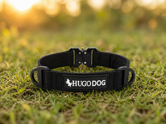Hugo Dog Basic Collars Collar with Tactical Quick Release Buckle Adjustable NEW