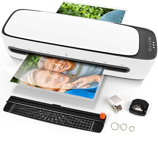 PFATURKHN A3 Thermal Laminator with Paper Trimmer Desktop Office Equipment DEMO