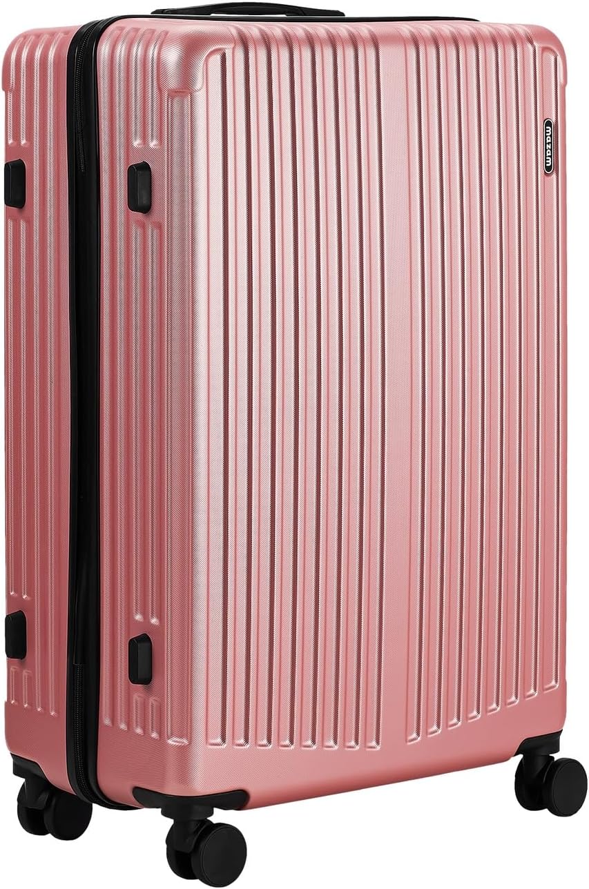 MAZAM 28" Suitcase with Trolley Travel TSA Approved Pink 360° Wheels DEMO