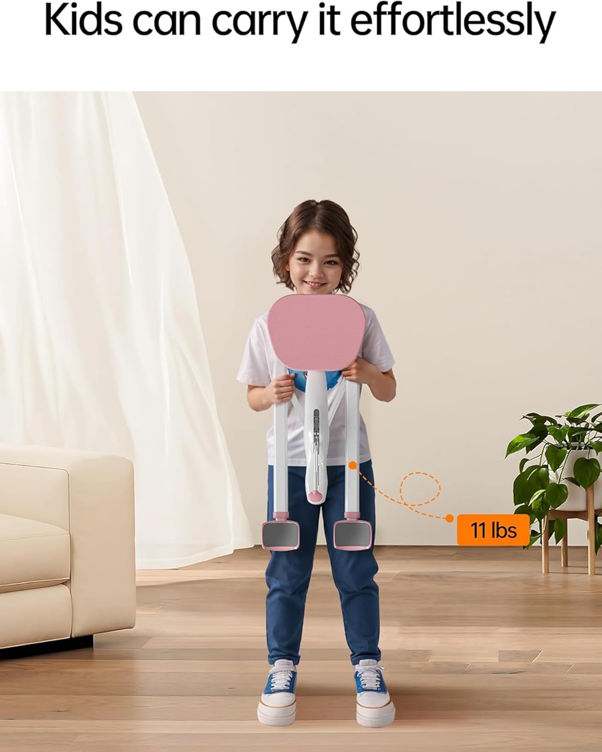 CHUCII Pink Weight Machines Leg Stretcher for Improved Flexibility and DEMO