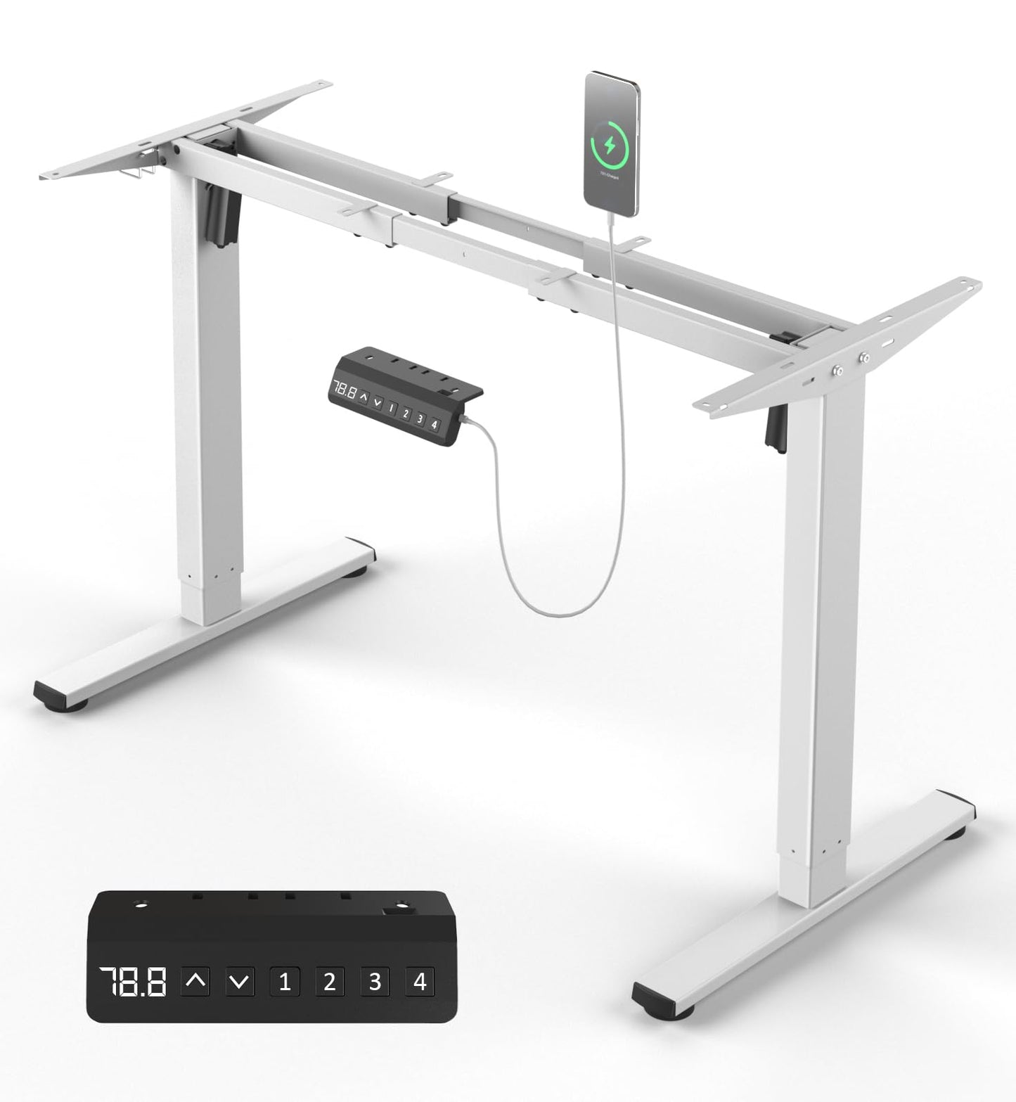 Xyndyx Height Desks Adjustable Electric Sit Stand Frame, 2 Motor, DEMO