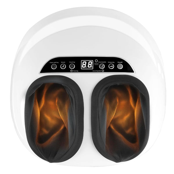 Thtthy Electric Foot Spa Massager with Heat Deep Kneading Shiatsu White DEMO