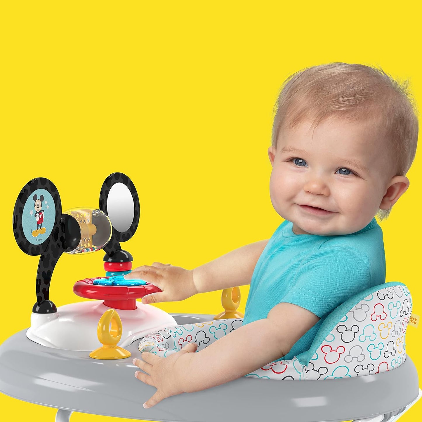 Bright Starts Walkers Disney Baby Mickey Mouse 2-in-1 Activity Walker DEMO