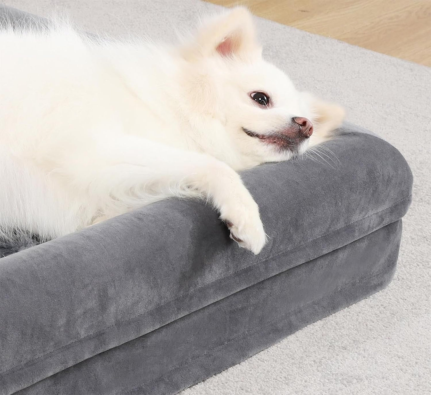 WooWood Orthopedic Dog Sofa Bed Cushioned Non-Slip Furniture for Large Dogs NEW
