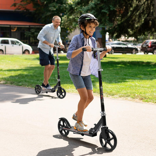 MONVELO Foldable Scooters Scooter with 2 Big Wheels for Kids and Adults up DEMO