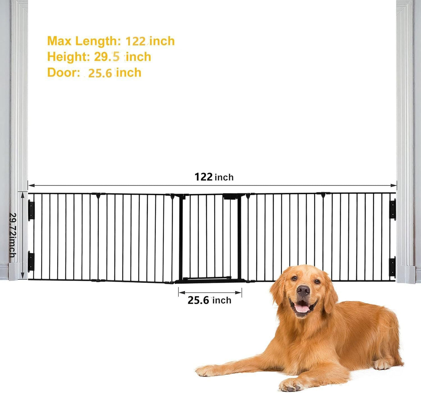 Phugis Extra Wide Baby Gate Configurable Playpen for Toddlers and Pets DEMO
